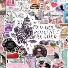 100 Glitter Fun Reading Meme Stickers Luminous Decorative Stickers