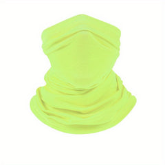 Unisex Neck Gaiter Sunproof Ice Silk Face Covering Breathable Mask
