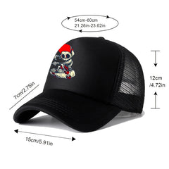 Unisex Mesh Sunshade Adjustable Baseball Cap Outdoor Sport Embroidery