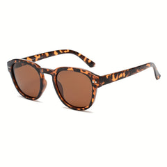 OUWEN Round Polarized Sunglasses Retro Vintage Womens Sun Glasses
