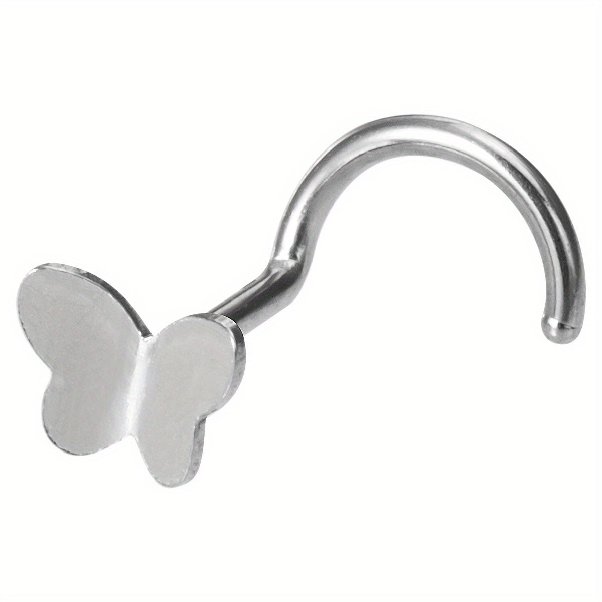 Mini Butterfly Nose Rings Stud Earrings Piercing Nariz Bone Studs