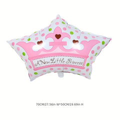 5pcs Newborn Party Set Birthday Balloon Gender Reveal Balloon