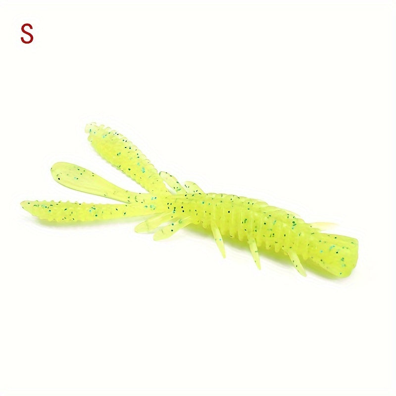 10pcs Bionic Shrimp Bait Soft Worm Fishing Accessories