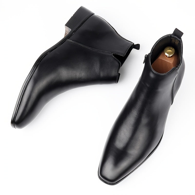 Men's Zipper Chelsea Boots