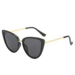 Y2K Cat Eye Sunglasses - Candy Metal Glasses UV400