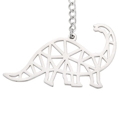 COOLTIME Stainless Steel Brachiosaurus Keychain