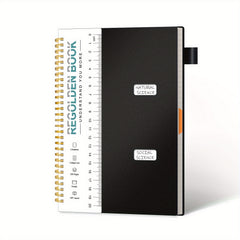 Ruled Spiral Notebook 200 Pages 7x10