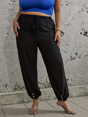  Women's High Rise Jogger Trousers With Pockets