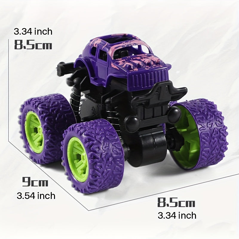 Rotatable 4WD Inertial Stunt Off-road Vehicle Model Boy Toy Car