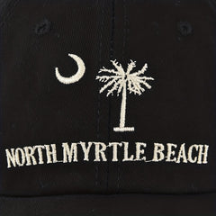 Embroidered Unisex Baseball Cap Coconut Tree Boho Hat Men's Flower Beach Sun Hat