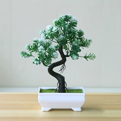 Artificial Potted Bonsai Plant for Home Decor