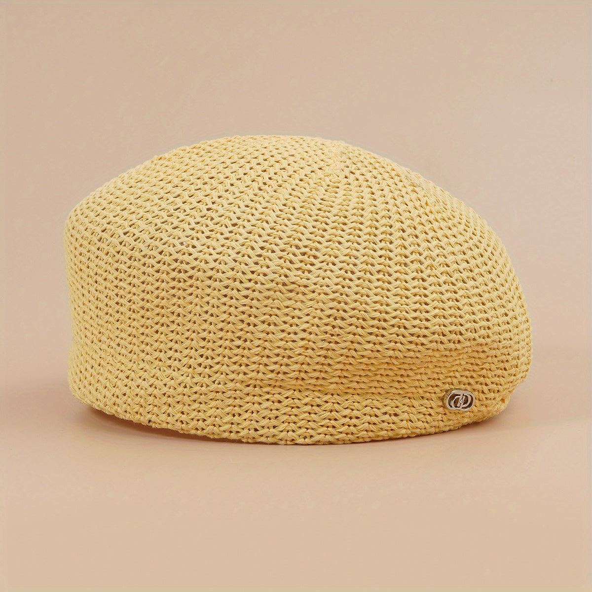 Warm Knitted Beret Hat French Style Painter Hat for Women