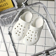 Women's Hollow Out Clogs Casual Garden Shoes Slip On Beach Shoes