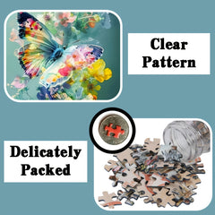 5 Packs Adult Mini Test Tube Puzzle Jigsaw Flowers Game Home Decor Display