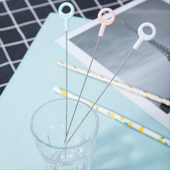 3pc Pipe Cleaners Straw Cleaning Brush Kit 7.3in