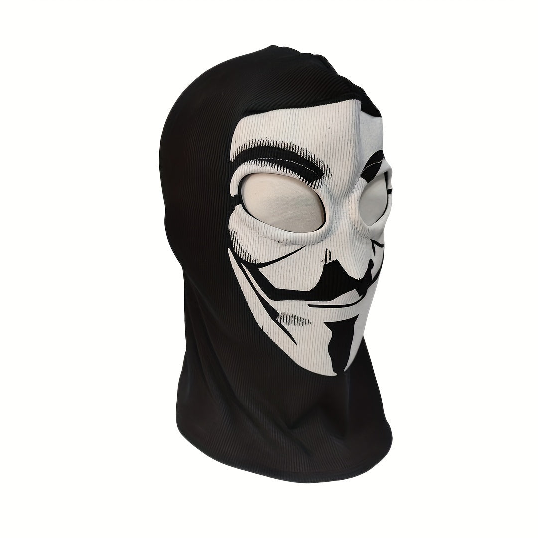Halloween Dress Up Hat Riding Mask Sweat Absorption Sunscreen Headgear