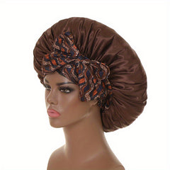 Satin Bonnet Wide Headband Hair Bonnet Night Cap
