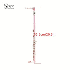 16 Hole Nickel Plated Flute C Blending with Cleaning Kit