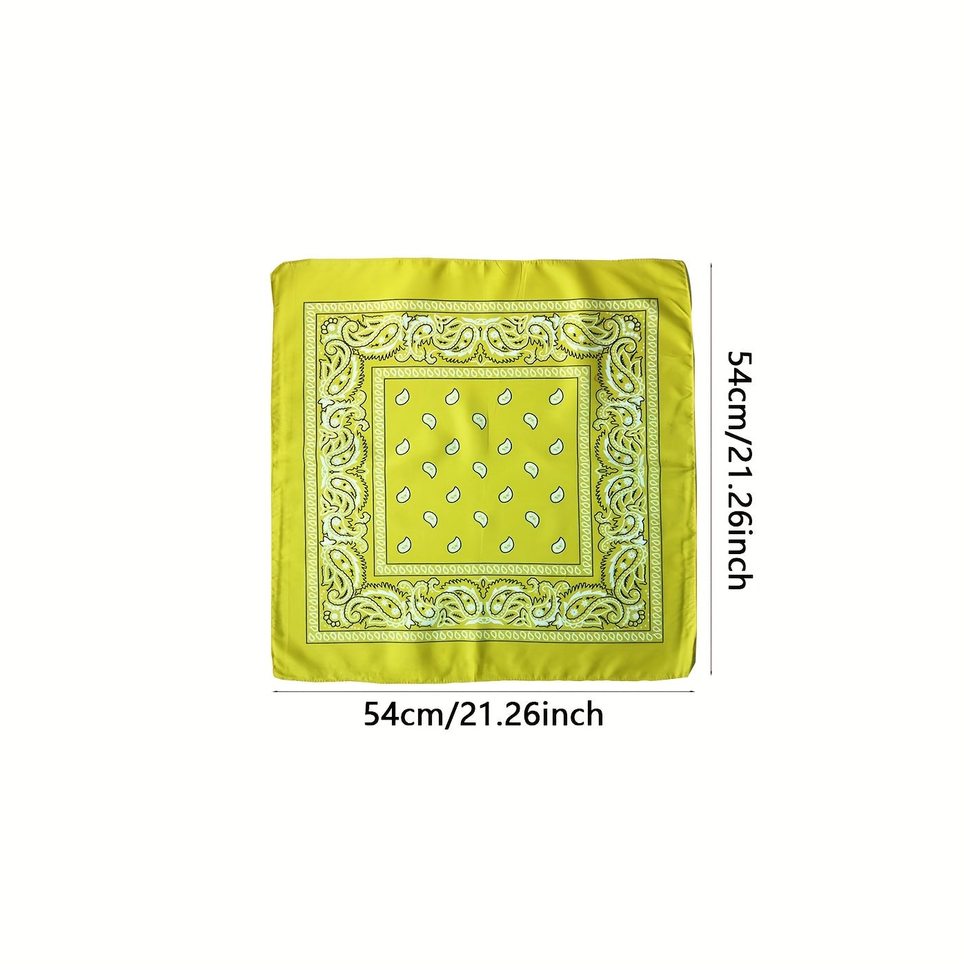 Boho Style Bandana Headband Hip Hop Square Scarf For Women Hair Accessories