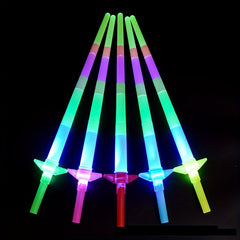 Telescopic Glow Stick Light Sword Props for Concert Activity Toys