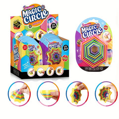 Star Circle Stacking Fidget Toy Relieve Stress & Improve Focus