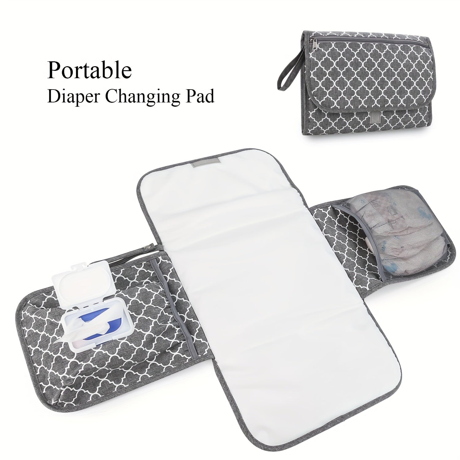 Smart Portable Diaper Changing Pad for Travel