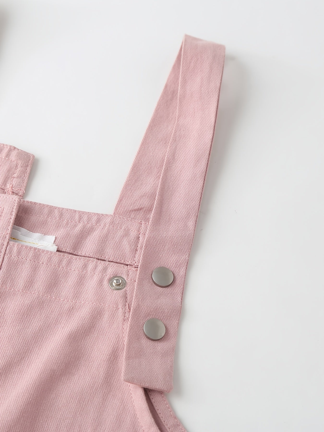 Girl's Pocket Overalls Cargo Jumpsuit For Toddlers Kids