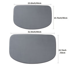 Quick Dry Absorbent Bathroom Rugs Dirt Resistant Mats