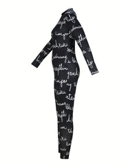 Casual Long Sleeve Jumpsuit for Women