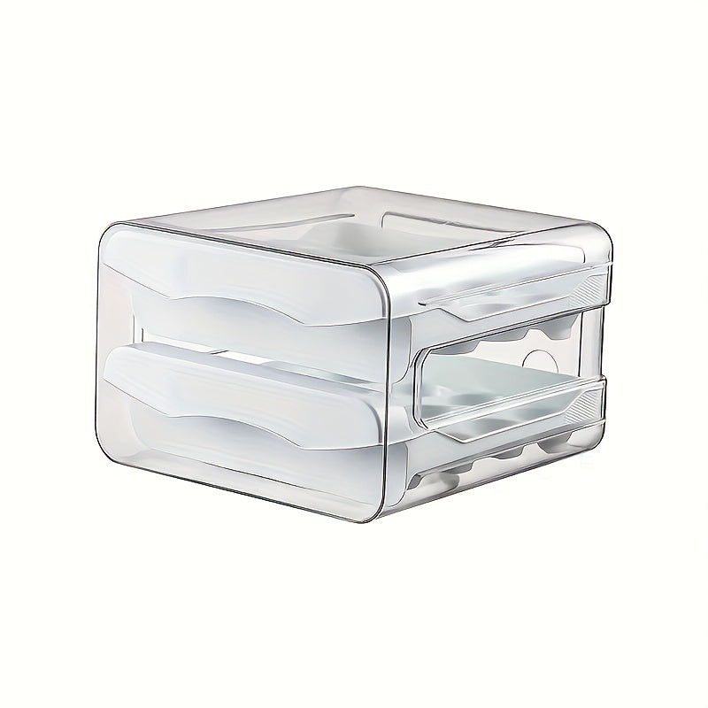 Refrigerator Egg Storage Box Double Layer Holder