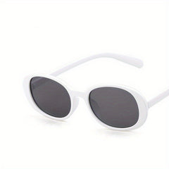 Oval Sunglasses Retro 90s Vintage Sun Shades Glasses UV400
