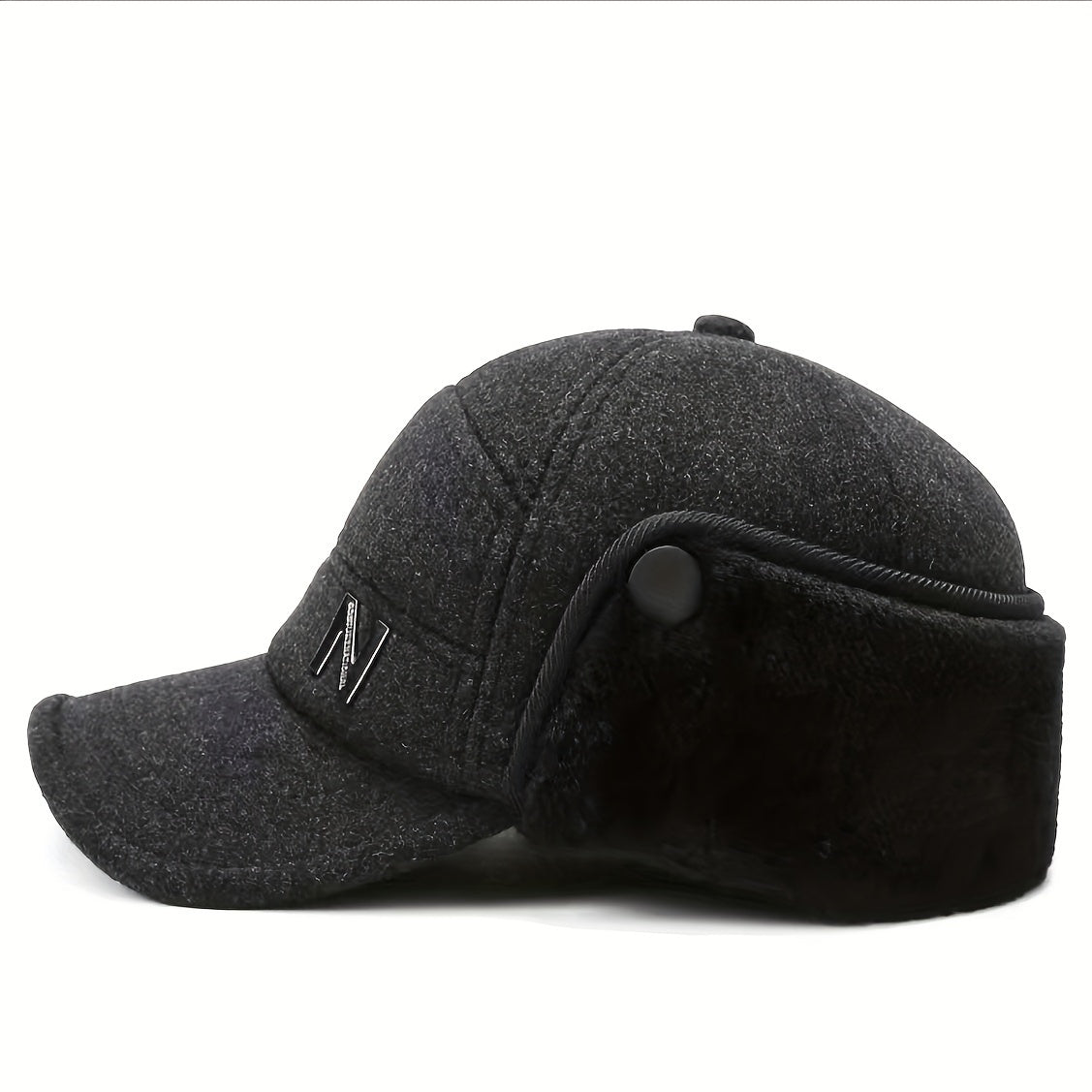 Winter Cap With Earflap Outdoor Snapback Warm Flat Top Military Hats Sun Protect