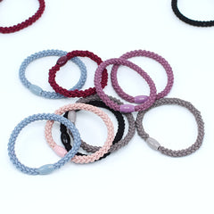 12pcs Braided Hair Tie Elastic Hair Rope Hair Accessories