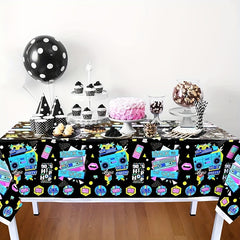 Hip Hop Party Tablecloth Throwback Event Supplies