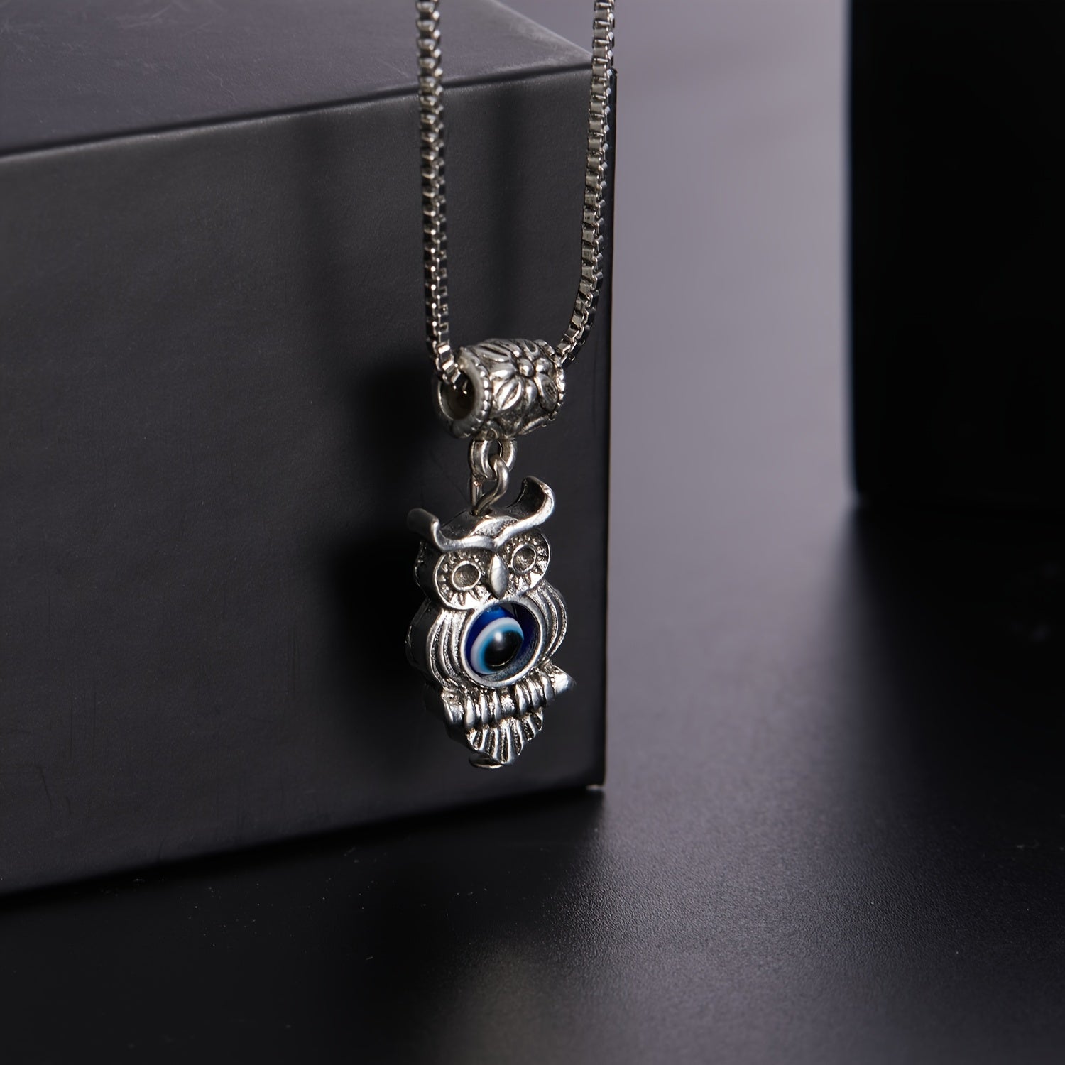Eye Pendant Necklace Evil Eye Necklace Metal Chains Necklace