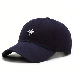 Maple Leaf Baseball Cap Mesh Hat Spring Summer Mens Womens Peaked Cap