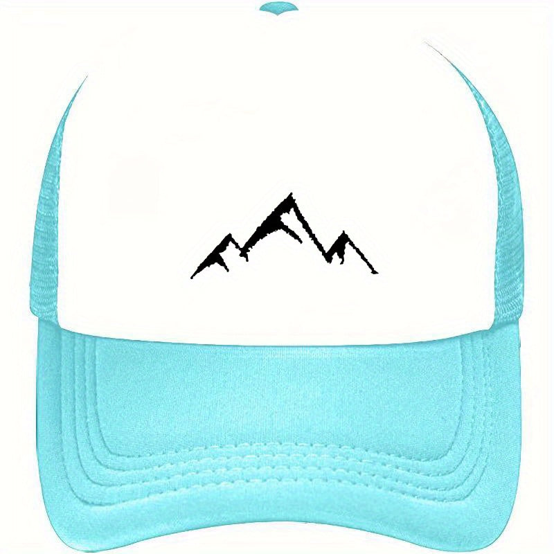 Mountain Dad Hat Soft Cotton Mesh Baseball Cap