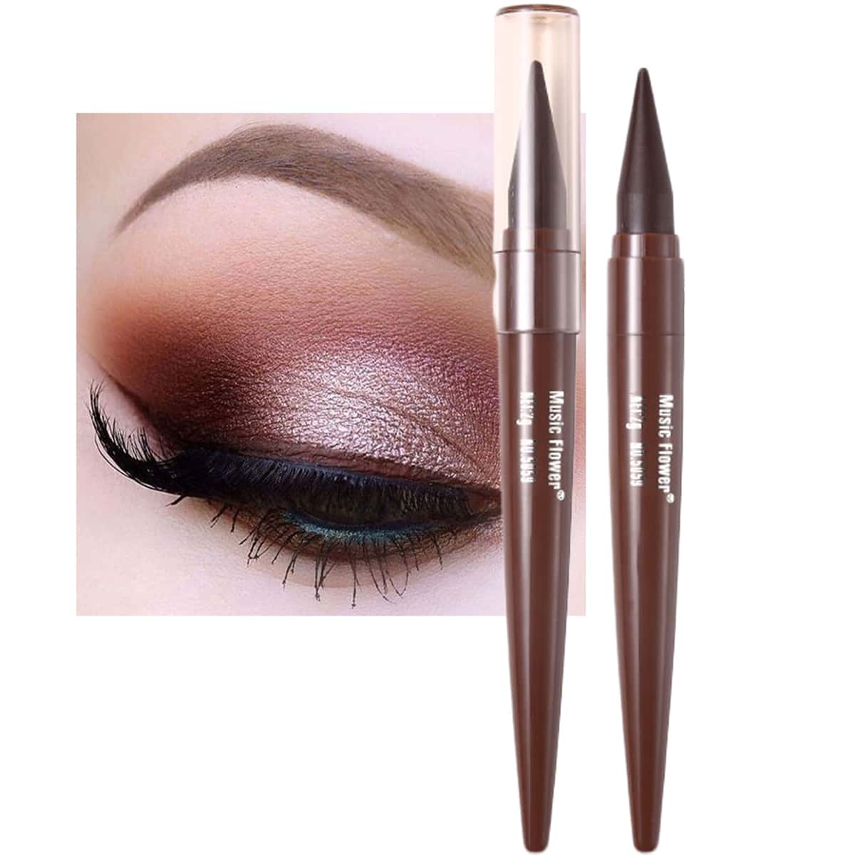 Waterproof Liquid Eyeliner Pencil Long Lasting Smudge Proof