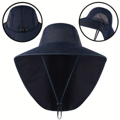 Outdoor Bucket Hat Men's Women's Summer Sunscreen UV Protection Fishing Hat