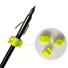 5pcs Bowfishing Arrows Safety Slides Kit for Compound Recurve Bow