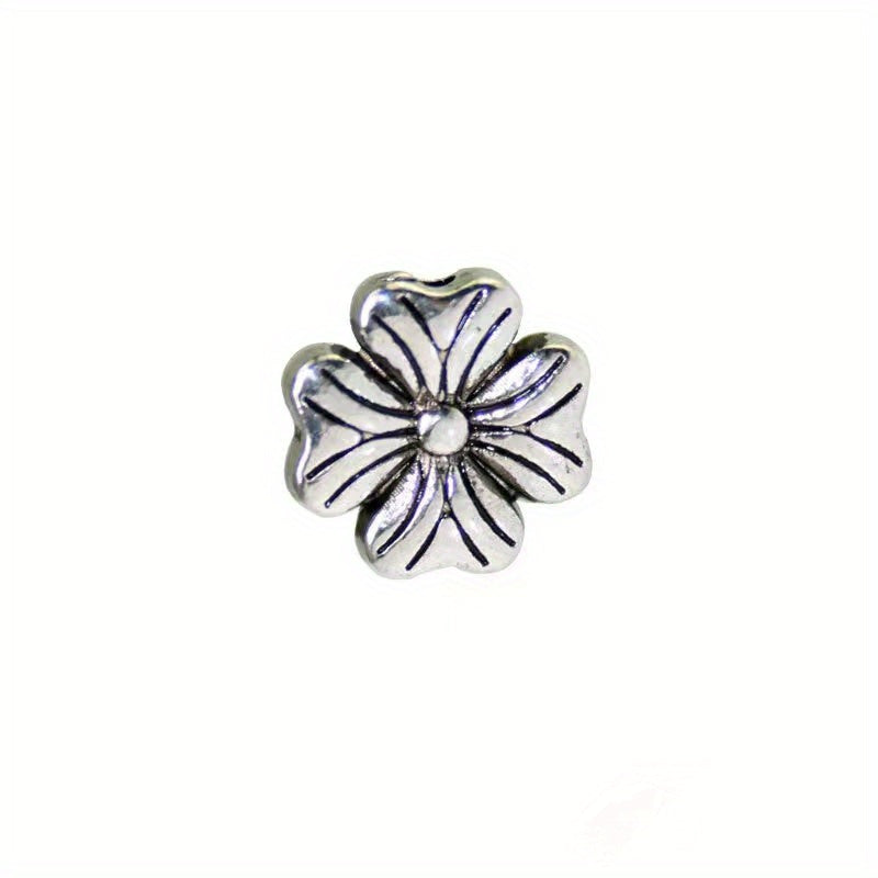 10pcs Butterfly Flower Owl Alloy Spacer Beads For DIY Jewelry Making
