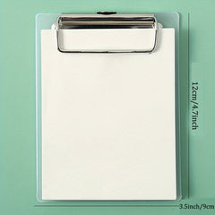 Mini Clipboard Notepad - Great for Small Pockets, Nurses, Students, Office