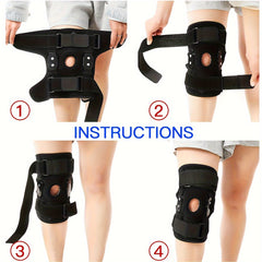 Steel Plate Support Knee Pad, Silicone Anti-skid, Men & Women