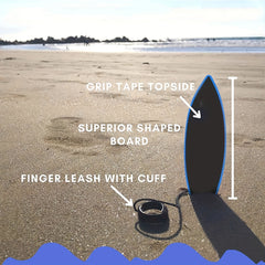 Mini Finger Surfboard Fun Toy for Kids Surfers Christmas Halloween