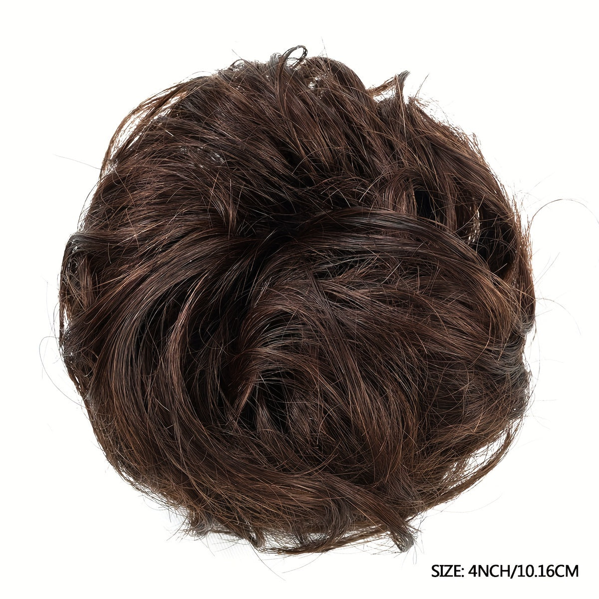 16 Cm Brazilian Human Hair Messy Bun Chignon Extensions