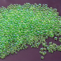 Mini Bubble Nail Beads and Rhinestones for Crafts and Nail Art