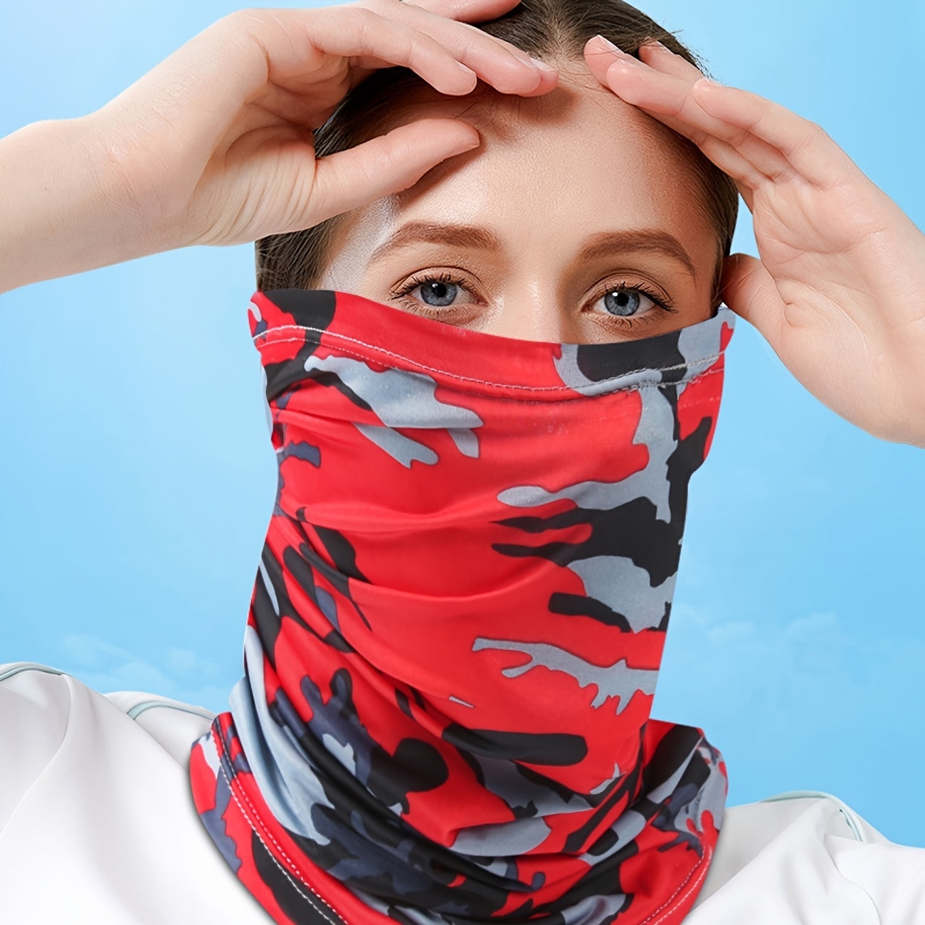 Outdoor Windproof Sunscreen Mask Neck Cover