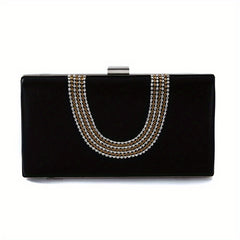 Rhinestone Evening Bag Glitter Dinner Clutch Bag for Party Wedding & Prom