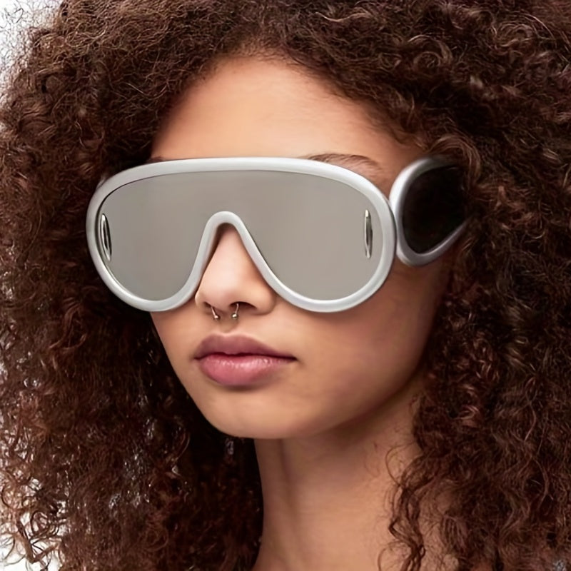 Y2K Aviator Sunglasses Men Women UV400 Sun Shades