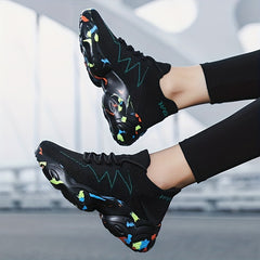 Mesh Breathable Sports Shoes Thick Sole Lightweight Sneakers